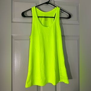 Nike Dri-Fit Women’s Workout Tank Top - Size Small - Neon Yellow